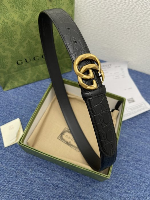 Belt leather 3 cm