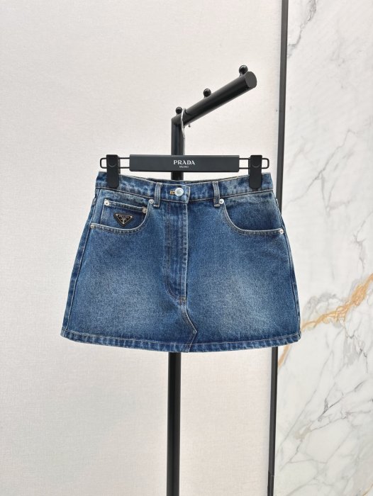 Skirt denim