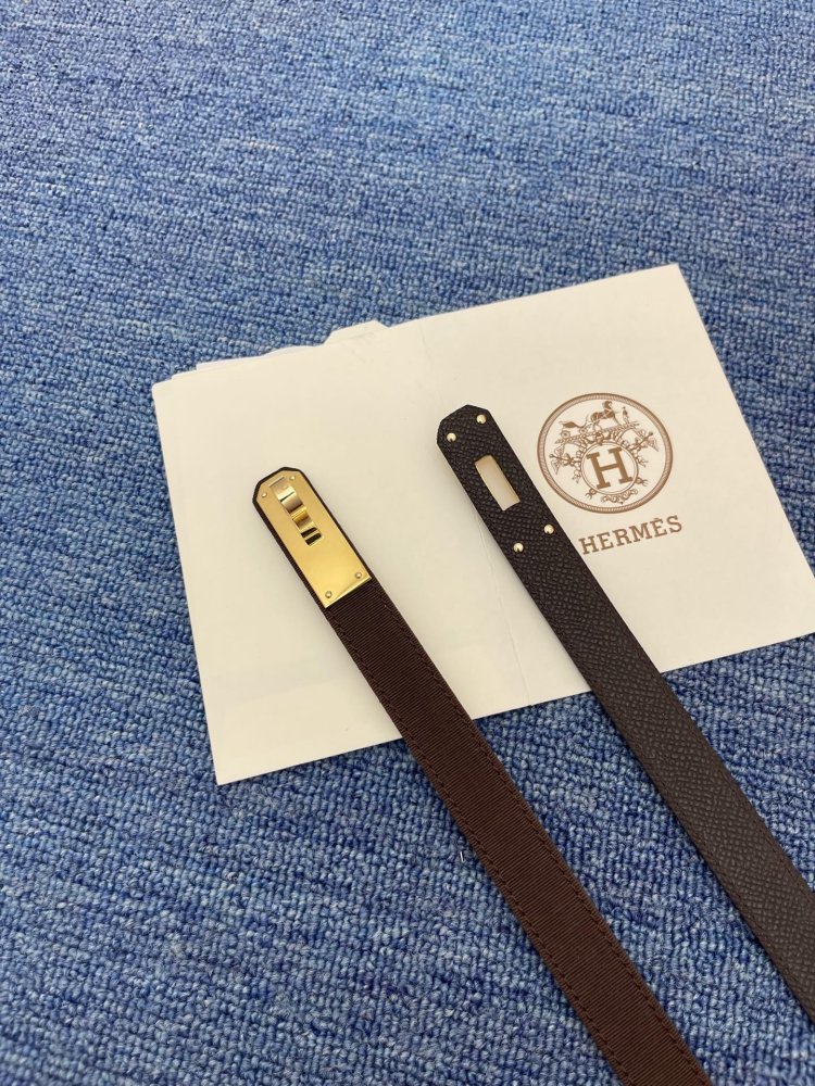 Belt leather 20 mm фото 4