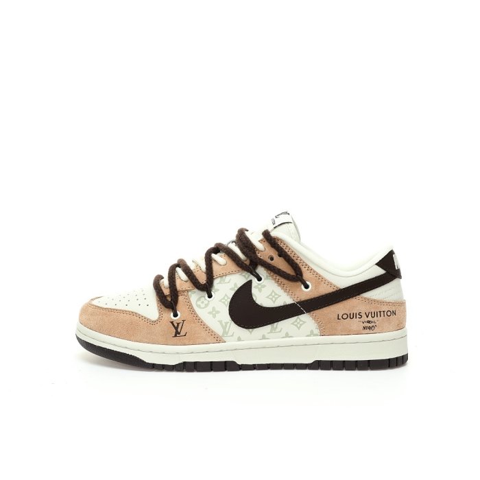 Sneakers Louis Vuitton x Nike SB Dunk Low Brown Beige LV Monogram