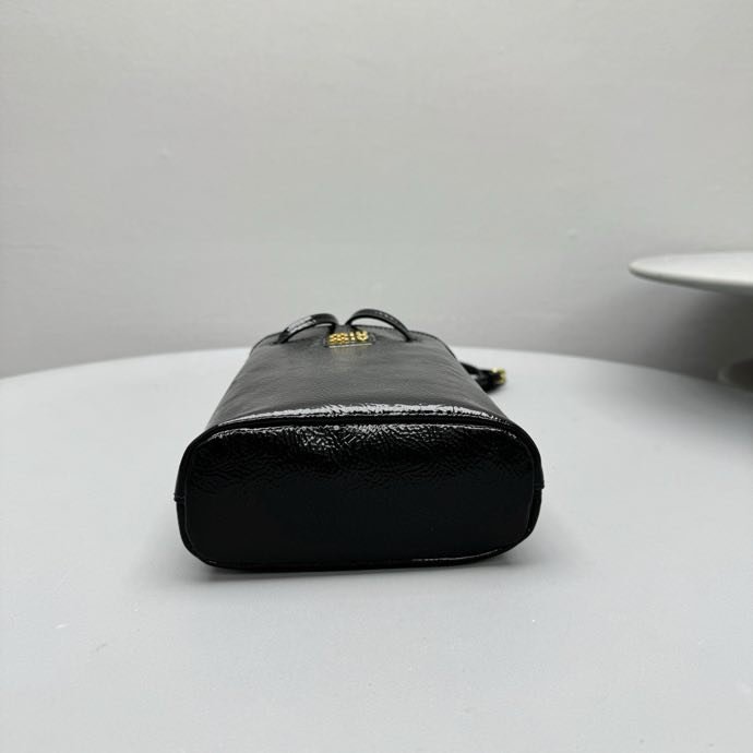 Сумка кожаная женская Pouch De Ante Verde 17 см фото 7