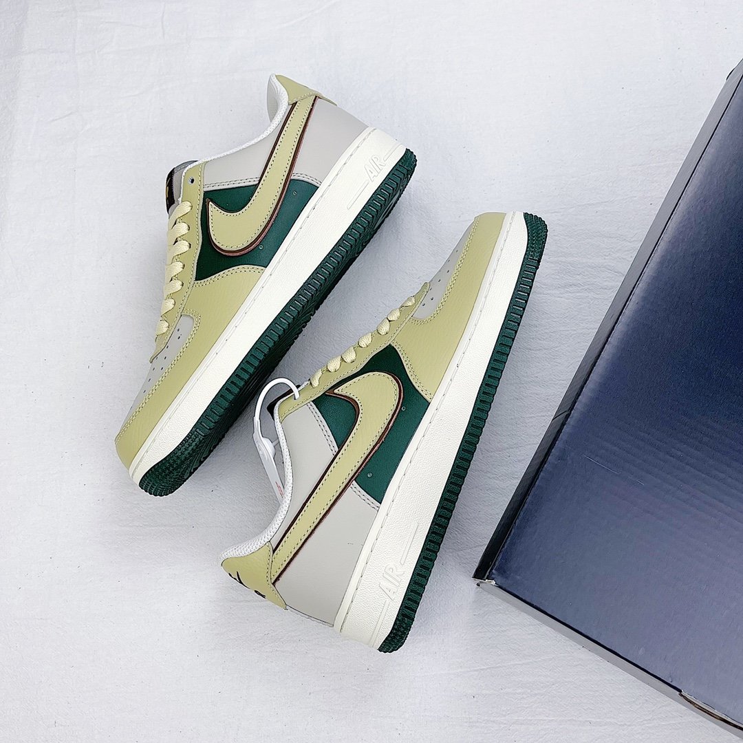 Кроссовки Air Force 1 Low Kumquat green LJ8822-333