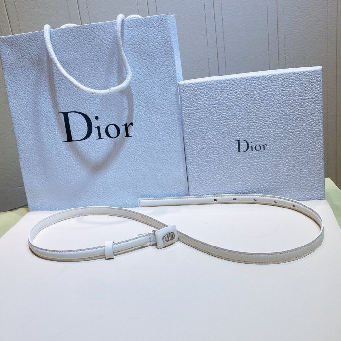 Belt female Dior Bobby 1.2 cm