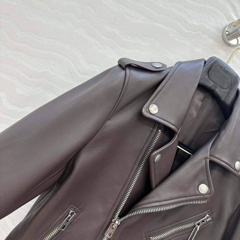 Куртка шкіряна жіноча фото 4