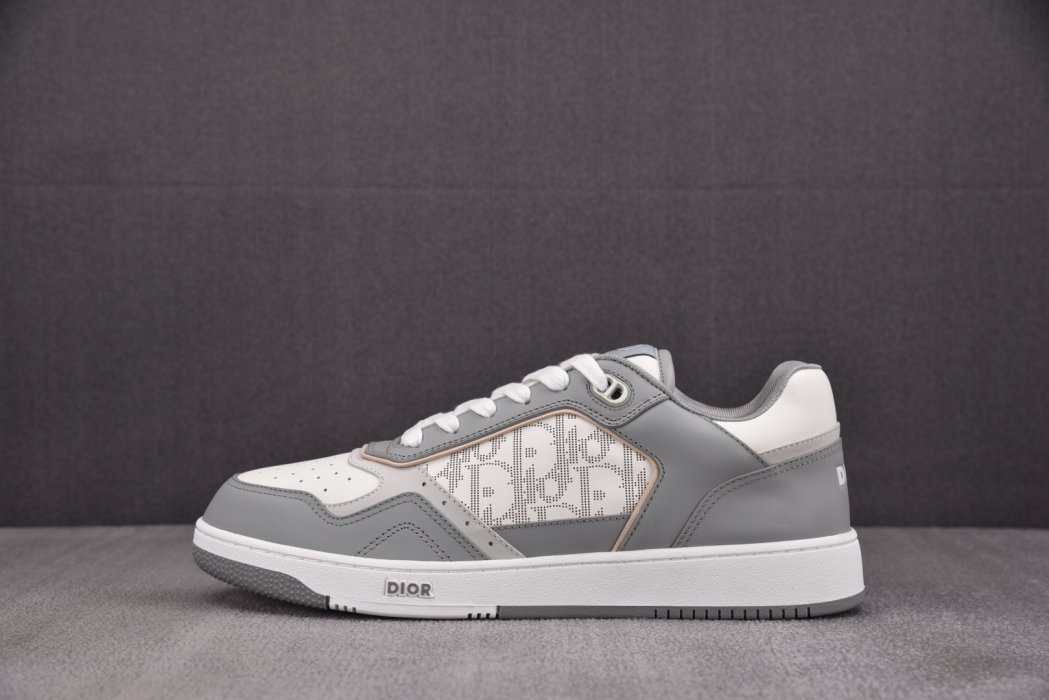 Кроссовки Dior B27 Low Grey White