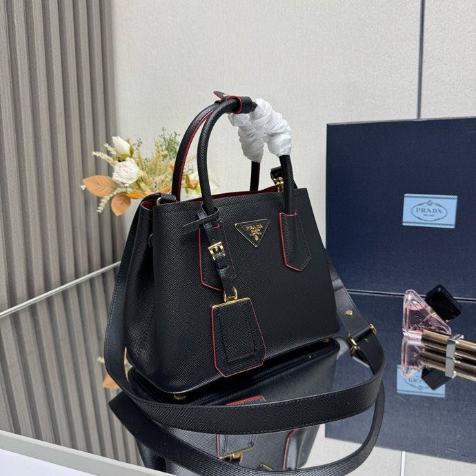 Сумка кожаная Double Bag mini 1BG443 25 см фото 9