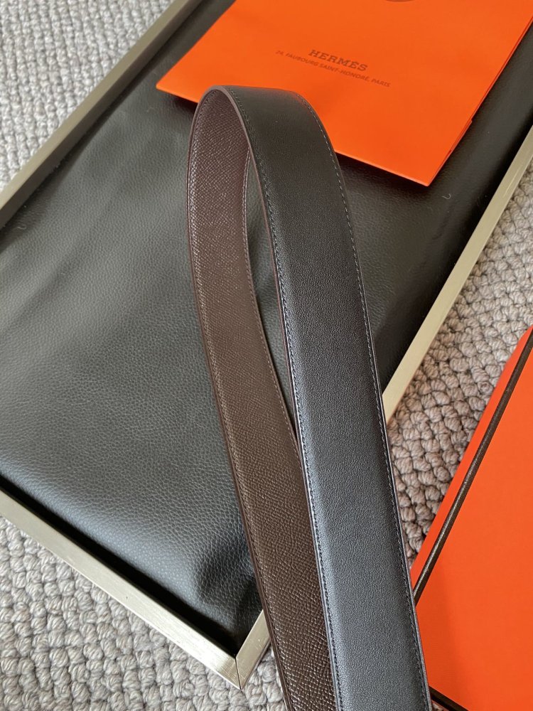 Belt leather 38 mm фото 4