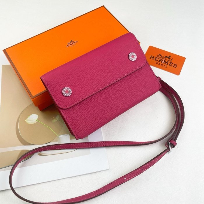 Сумка через плечо кожаная 18 см фото 3