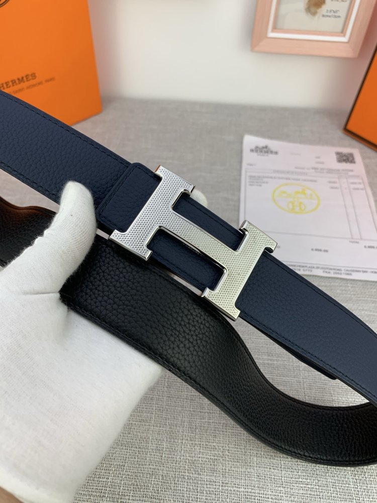 Ремень кожаный 38 мм фото 2