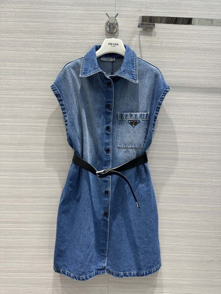 Denim dress