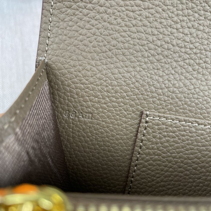 Клатч HERMES Kelly кожаный 24 см фото 8
