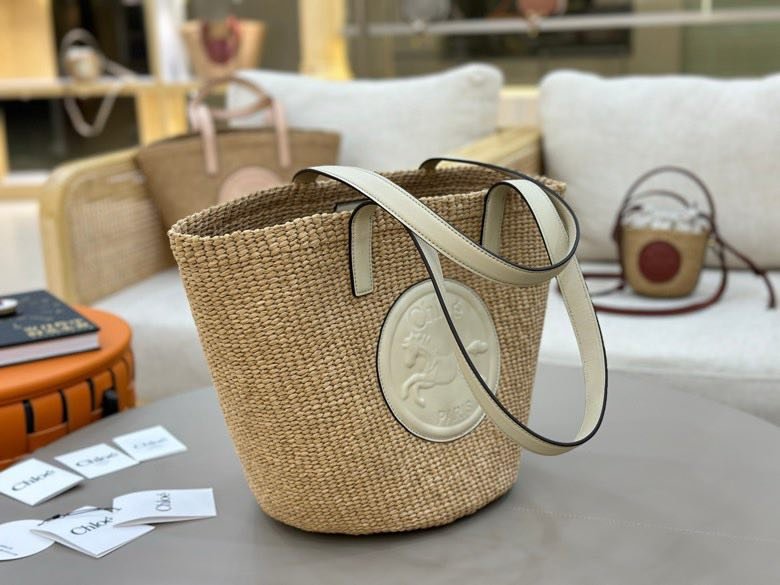 Солом'яний сумка 46 см фото 6