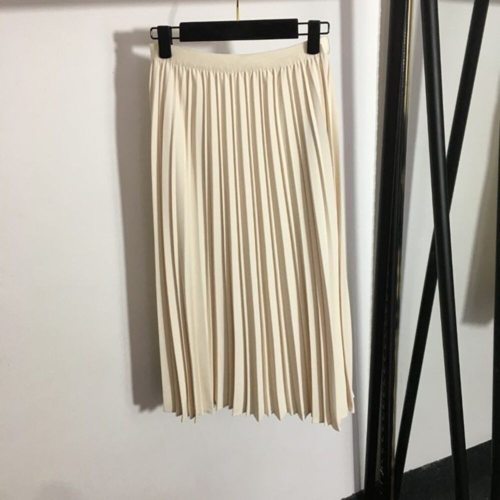 Плиссированная юбка с высокой талией фото 2