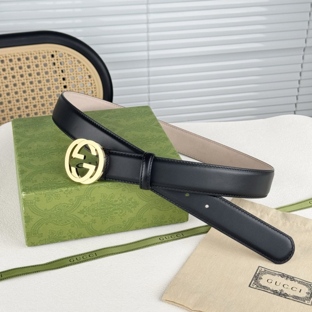 Belt leather 35 mm фото 2