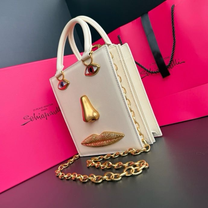 A bag leather women's 20 cm фото 5