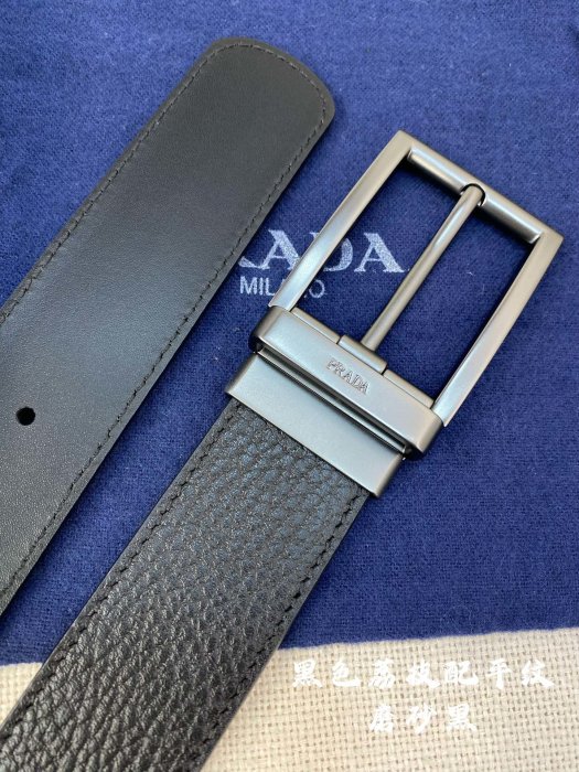 Belt leather 3.4 cm