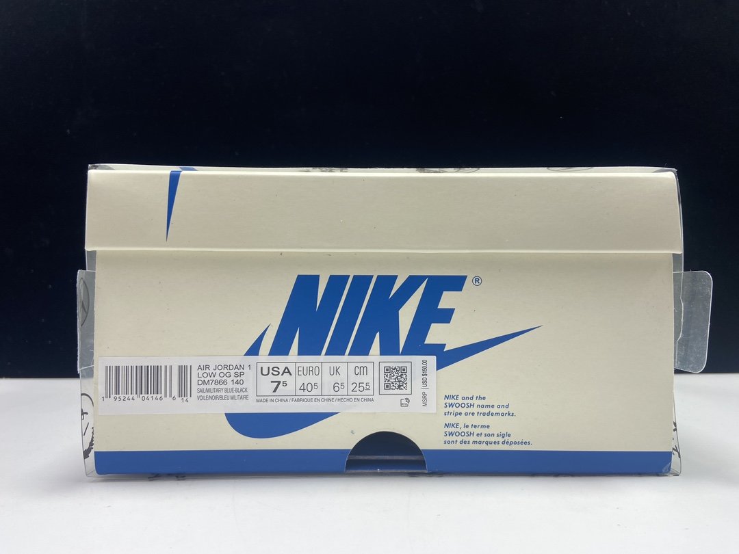 Кроссовки Air Jordan 1 Retro Low OG SP Fragment x Travis Scott DM7866-140 фото 9