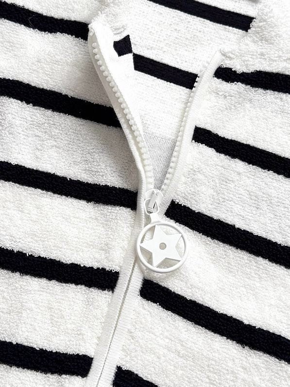 Жилет в полоску фото 6