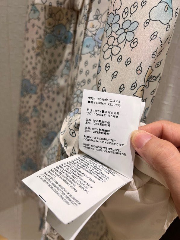 Платье с рукавами фонариками и принтом роз фото 2