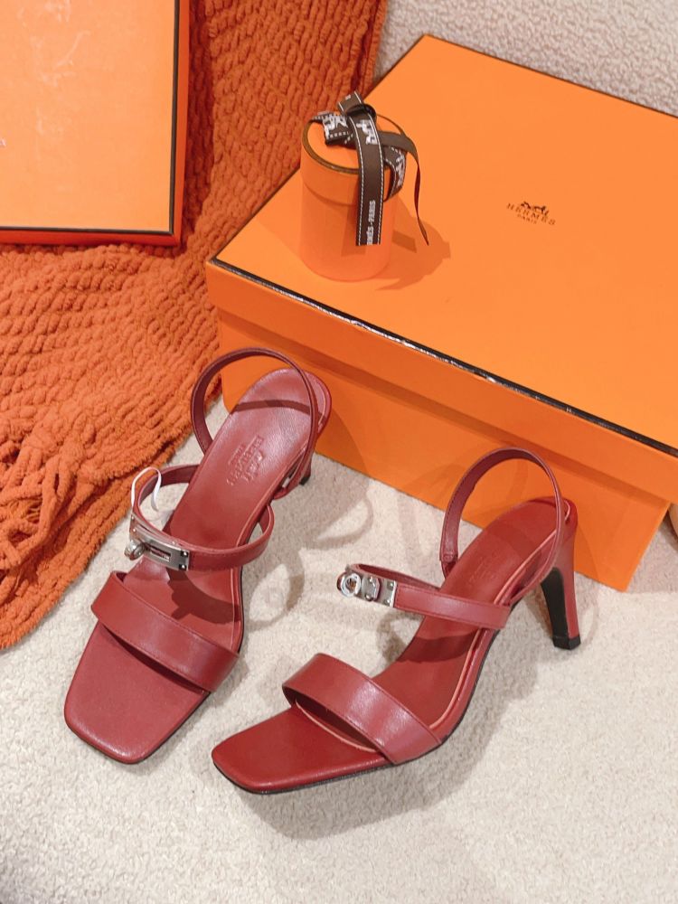 Босоніжки Hermes Glamour на підборах 7.5 см фото 2