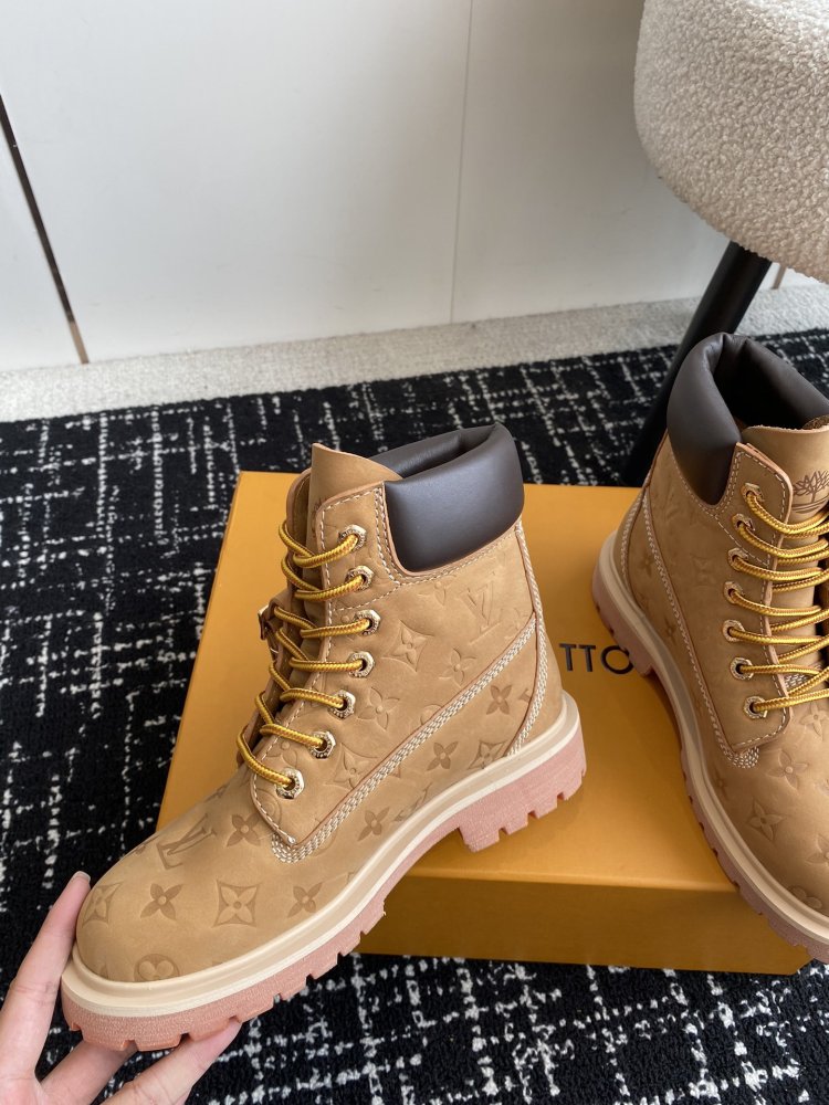 Ботинки женские Louis Vuitton x Timberland фото 7