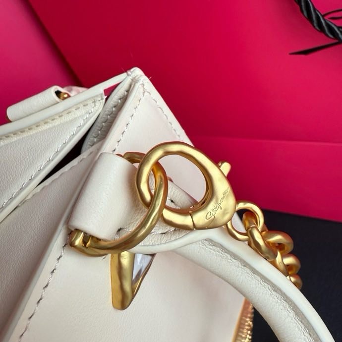 A bag leather women's 15 cm фото 9