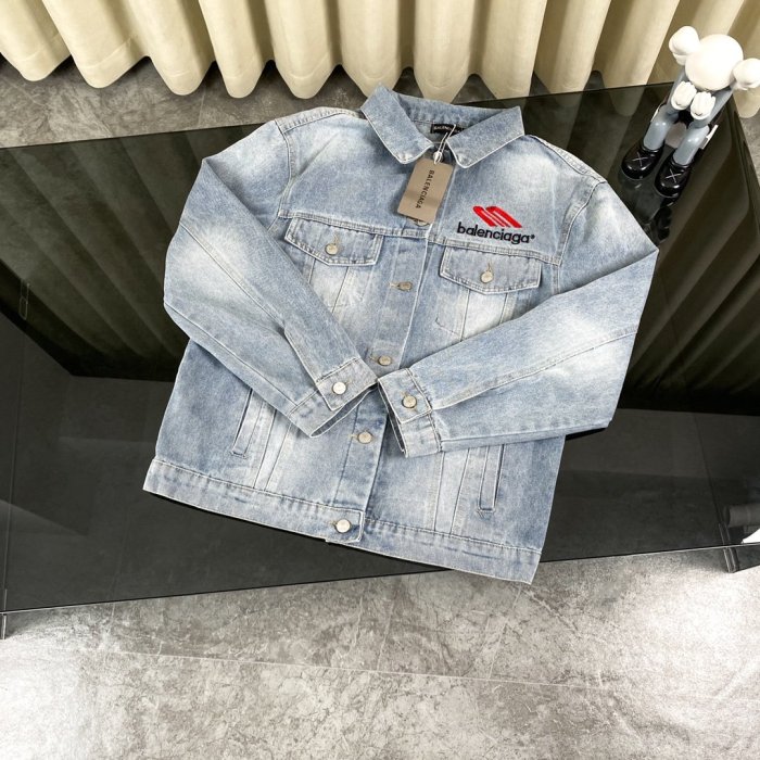 Jacket denim men's