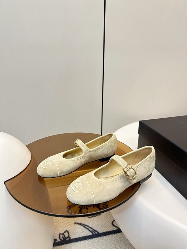 Балетки Chanel 26X из бархата фото 3