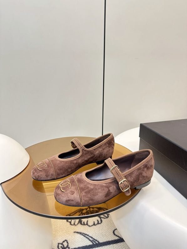 Балетки Chanel 26X из бархата фото 3