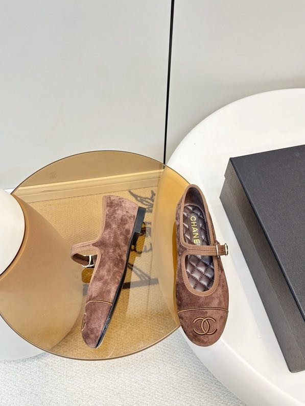 Балетки Chanel 26X из бархата фото 6