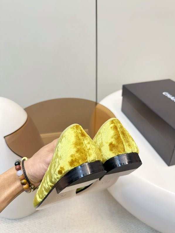 Балетки Chanel 26X из бархата фото 8