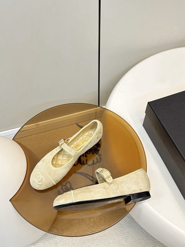 Балетки Chanel 26X из бархата фото 8