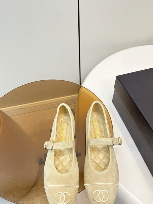 Балетки Chanel 26X из бархата фото 9