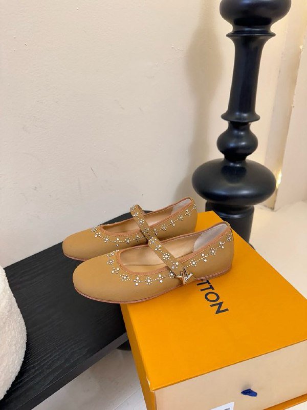 Балетки кожаные LV x TM 6 AM фото 3