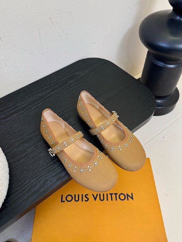 Балетки кожаные LV x TM 6 AM фото 6