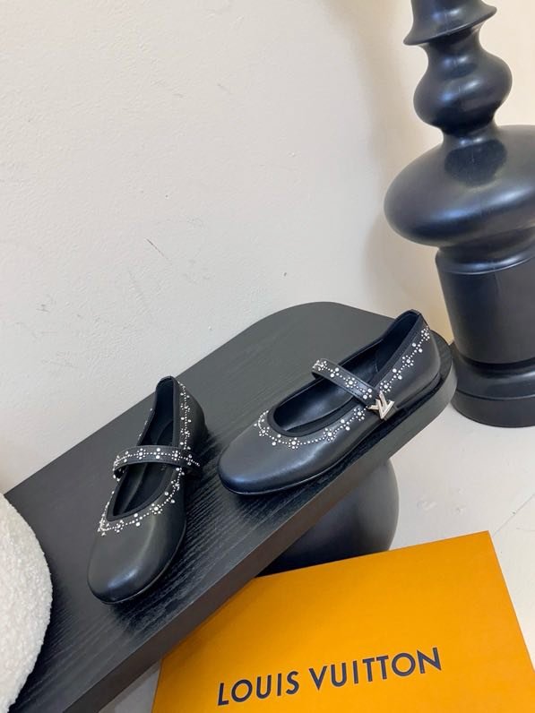 Балетки кожаные LV x TM 6 AM фото 7