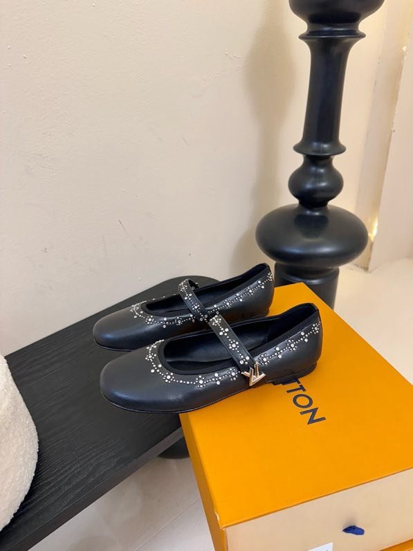 Балетки кожаные LV x TM 6 AM фото 8