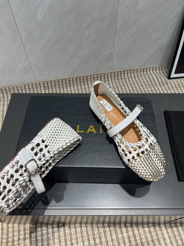 Балетки кожаные плетеные фото 2