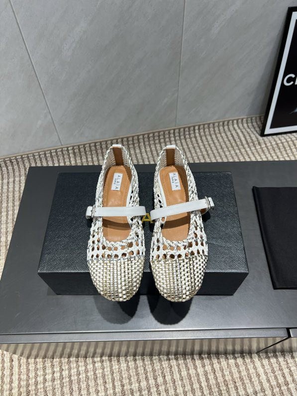 Балетки кожаные плетеные фото 8