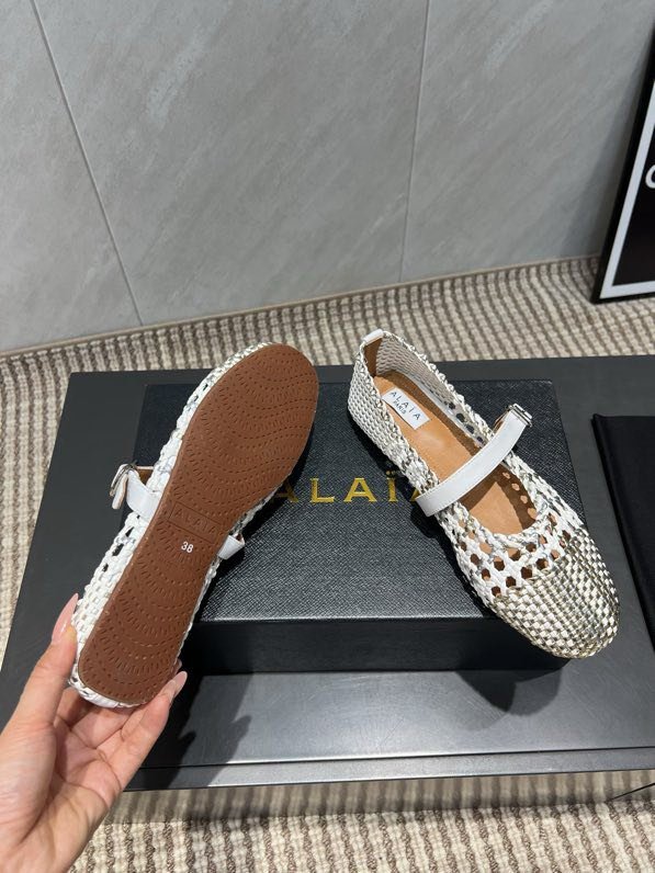 Балетки кожаные плетеные фото 9