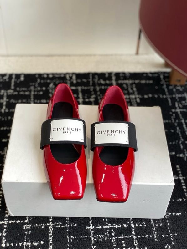 Балетки шкіряні Sliced Square