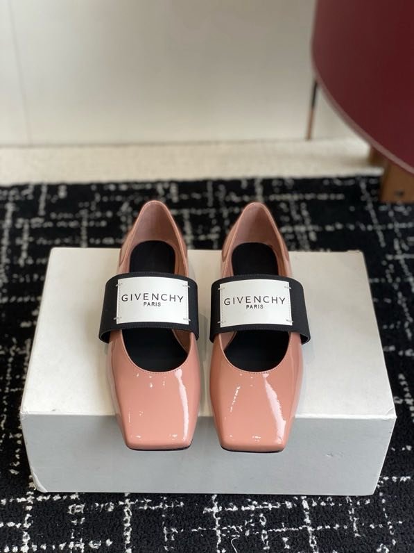 Балетки шкіряні Sliced Square