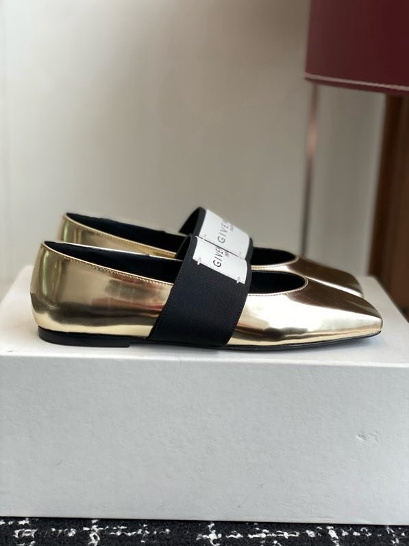 Балетки шкіряні Sliced Square фото 2