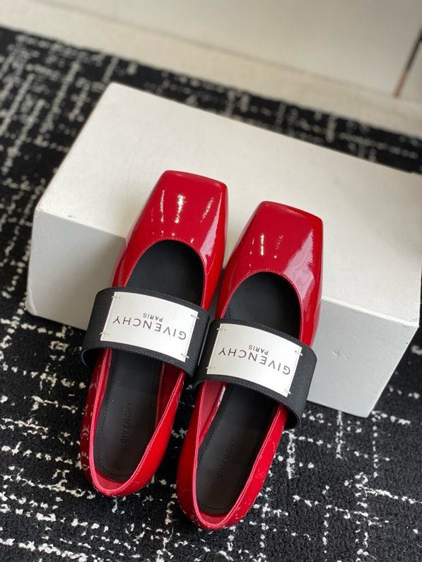 Балетки шкіряні Sliced Square фото 3