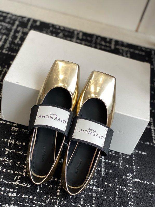 Балетки шкіряні Sliced Square фото 3