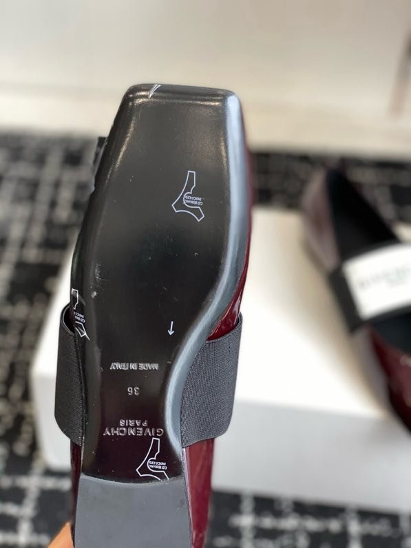 Балетки шкіряні Sliced Square фото 4