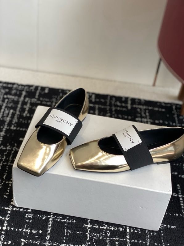 Балетки шкіряні Sliced Square фото 4