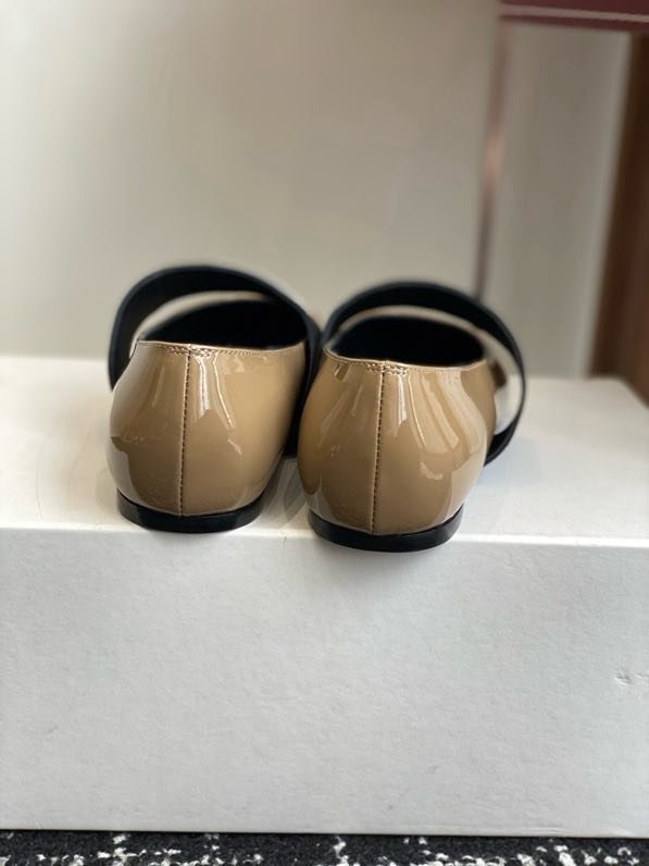 Балетки кожаные Sliced Square фото 5