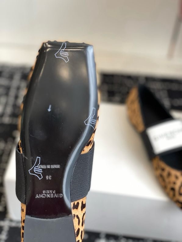 Балетки шкіряні Sliced Square фото 5