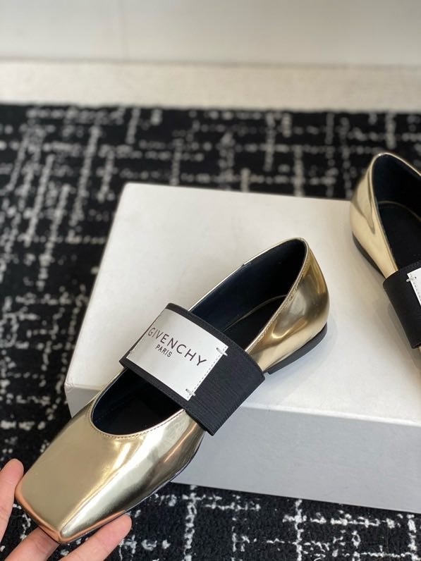 Балетки шкіряні Sliced Square фото 5